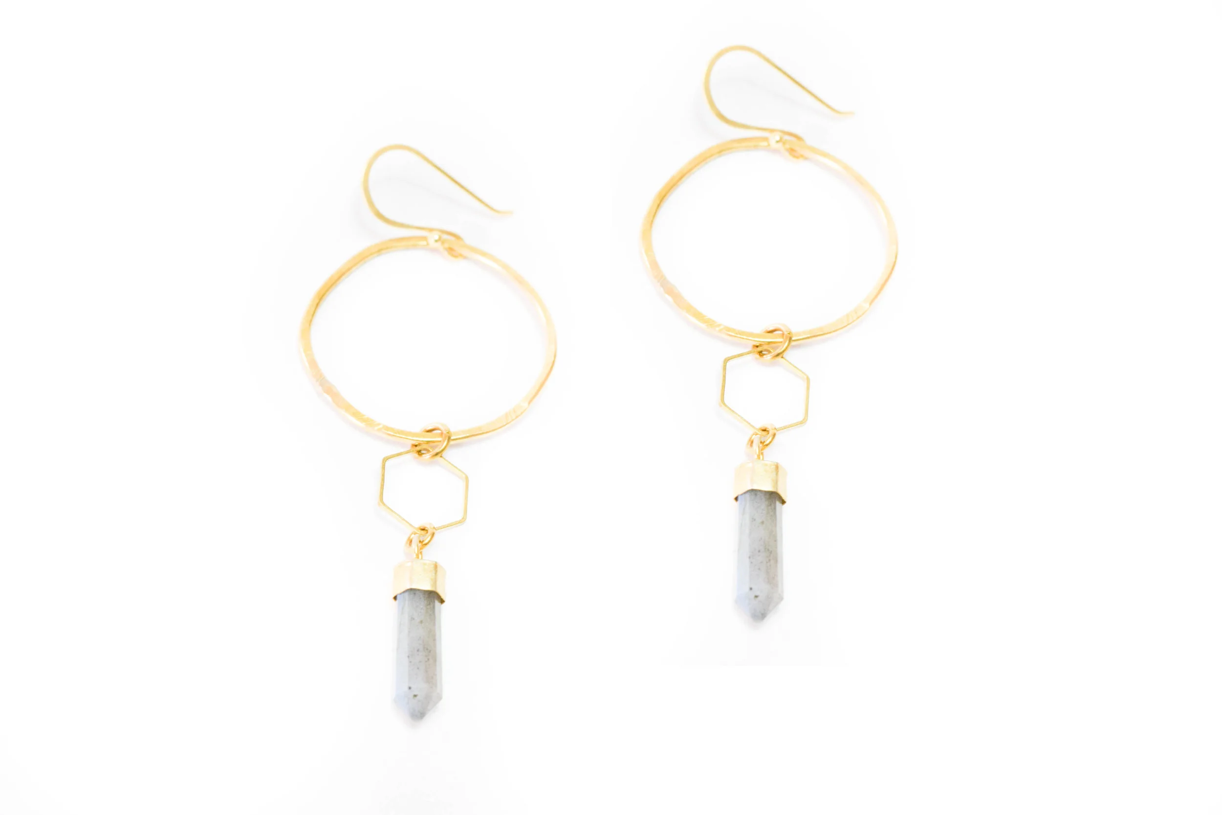 Labradorite Drop Earrings