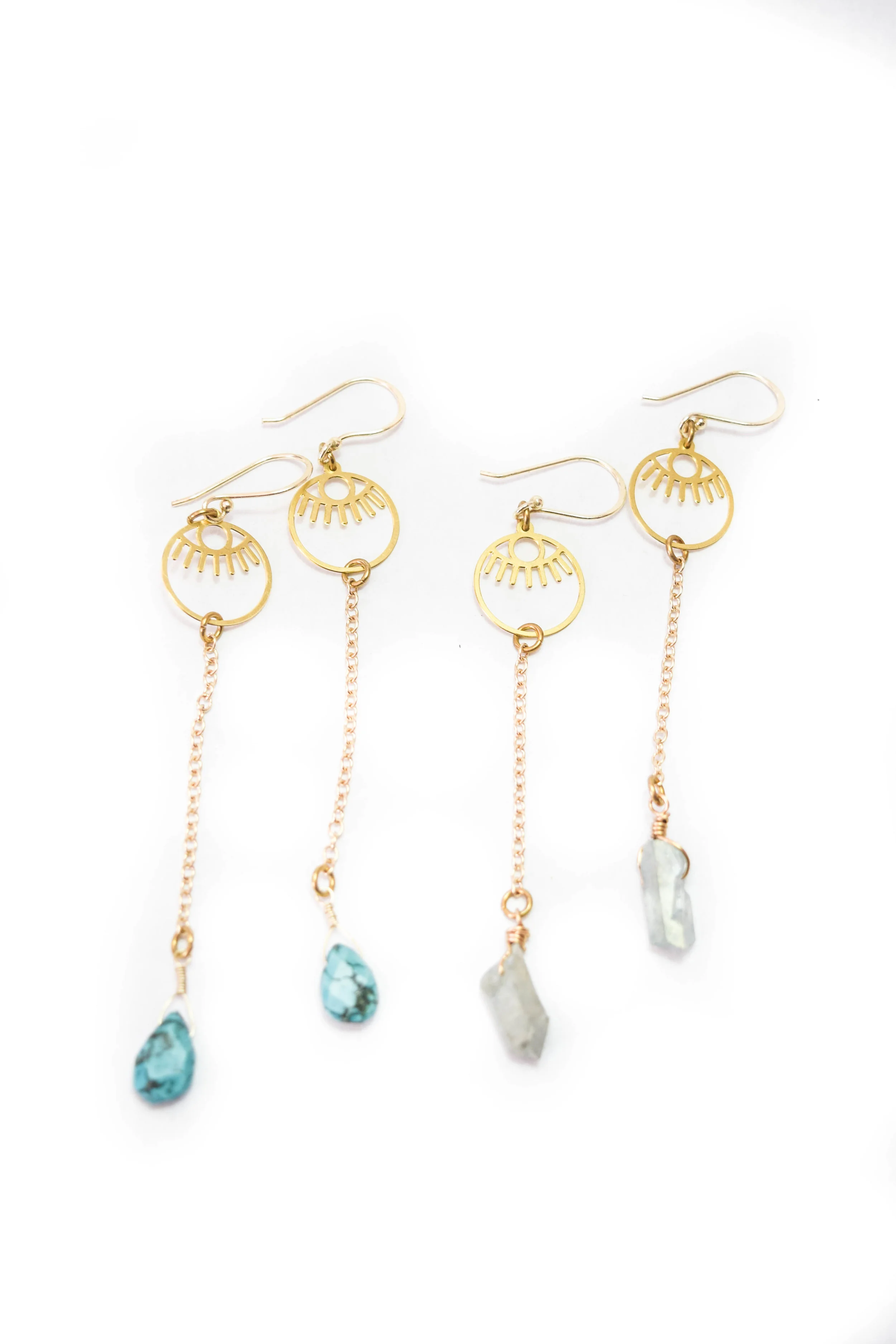 Open Your Eyes Drop Earrings