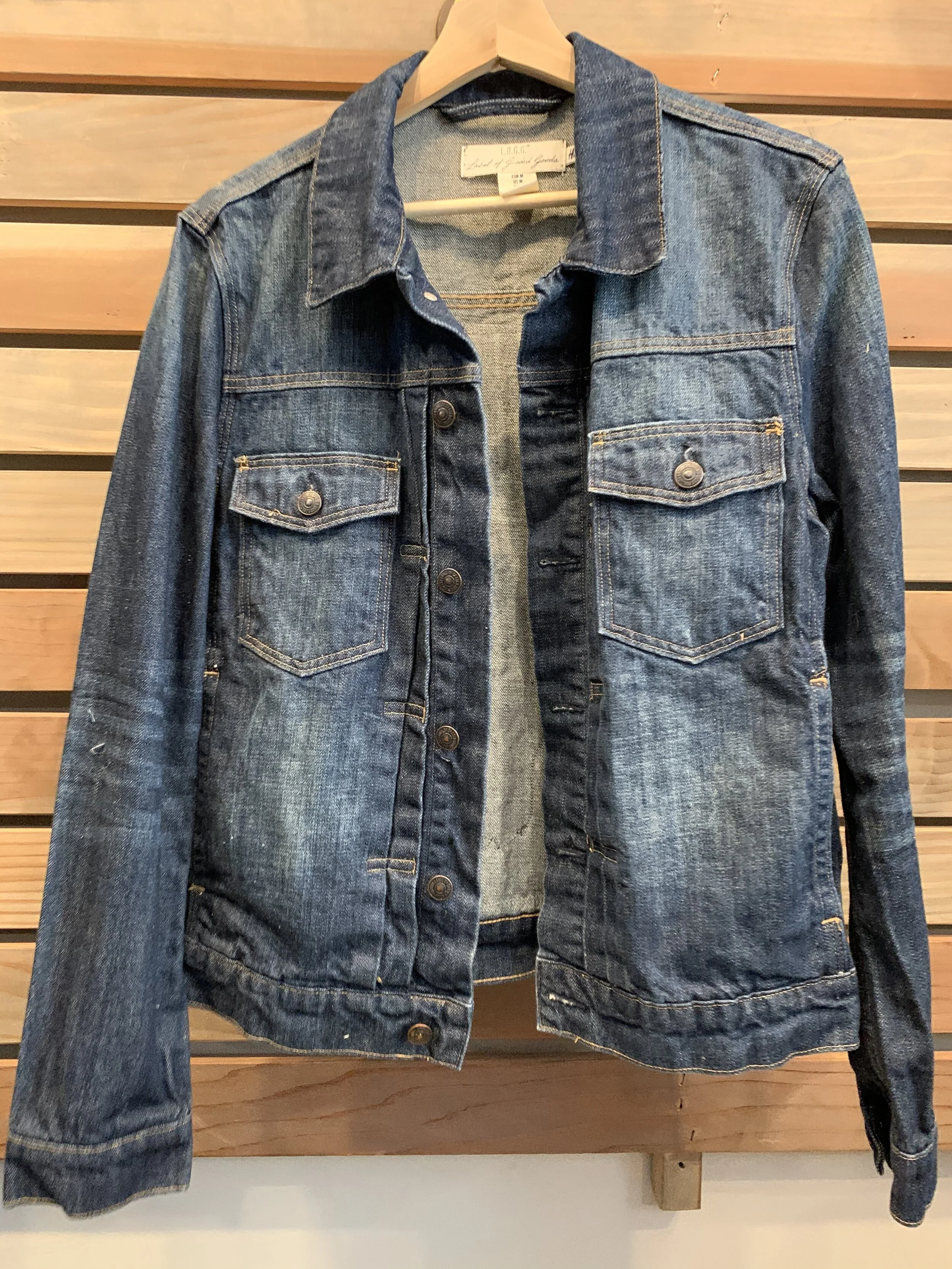 Denim Jacket H And M Logg Denim Jacket (H&M), Blue (size M)