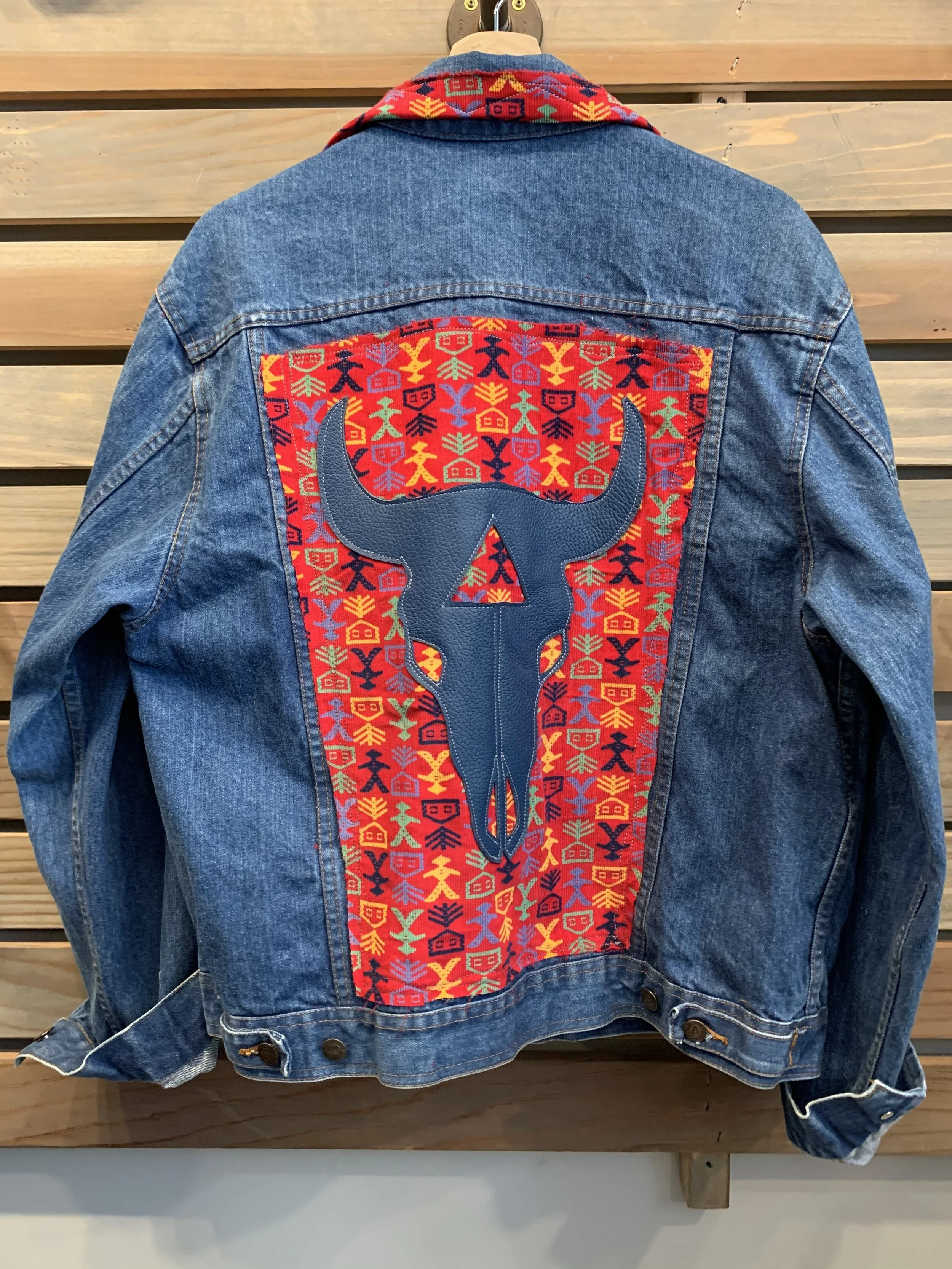 Vintage Rework Bison Denim Jacket