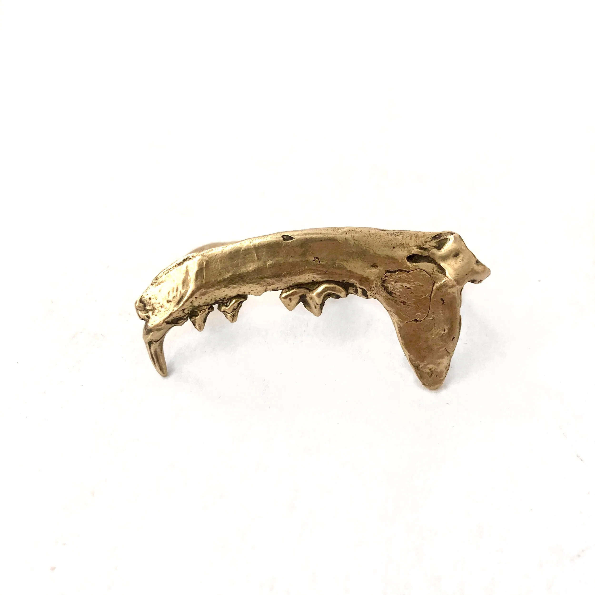 Mink Jaw Double Ring
