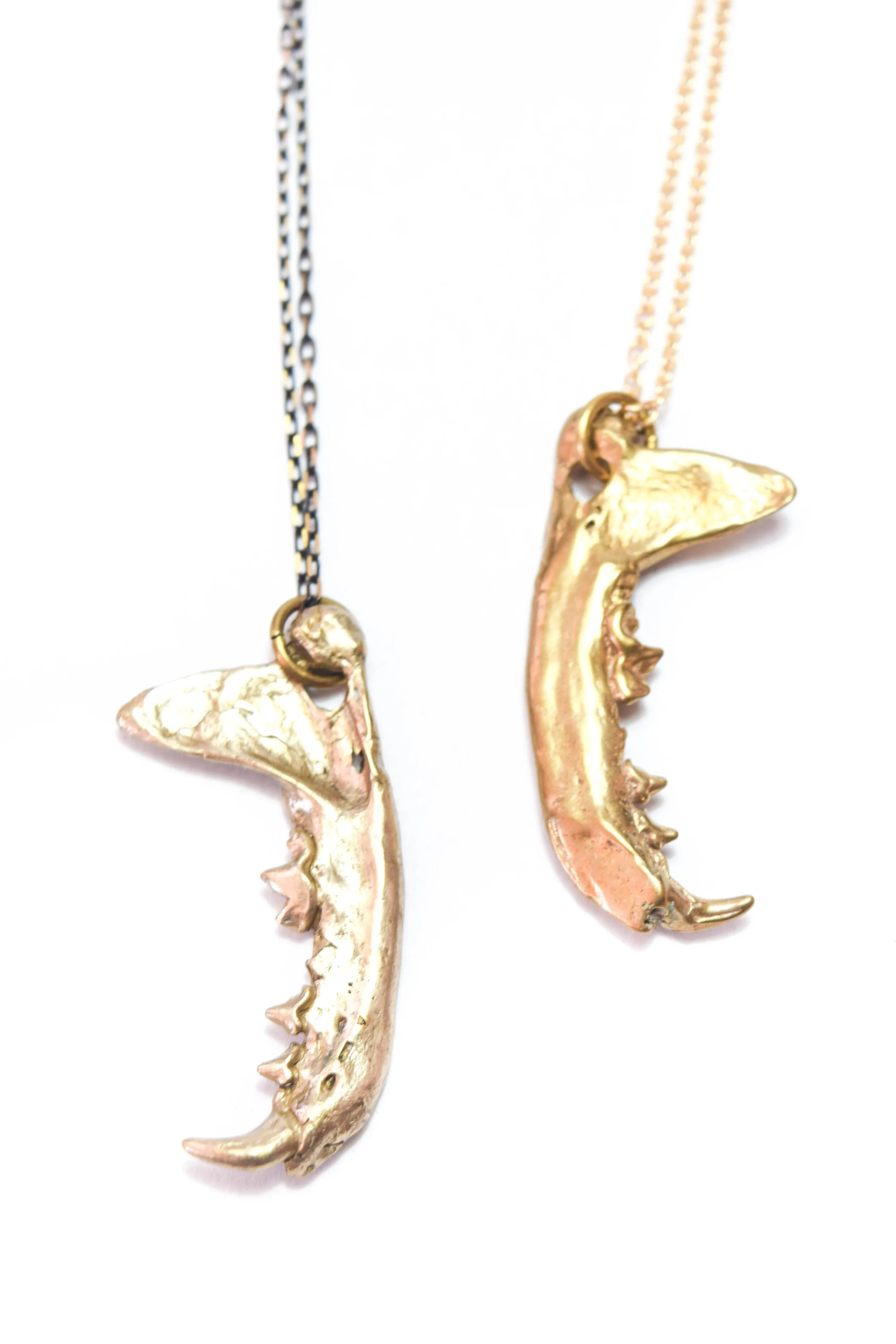 Mink Jaw Necklace