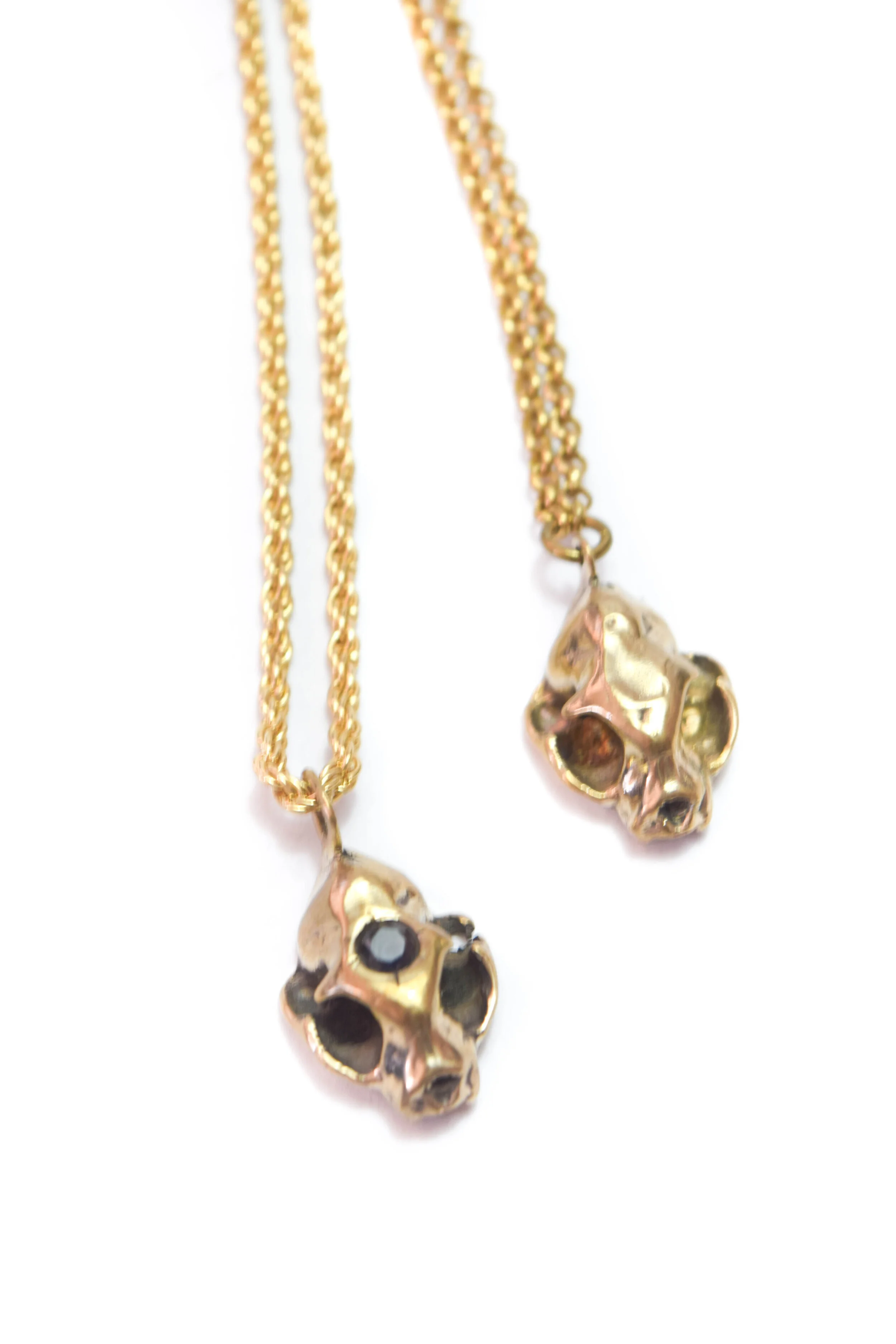 Kitty Skull Necklace