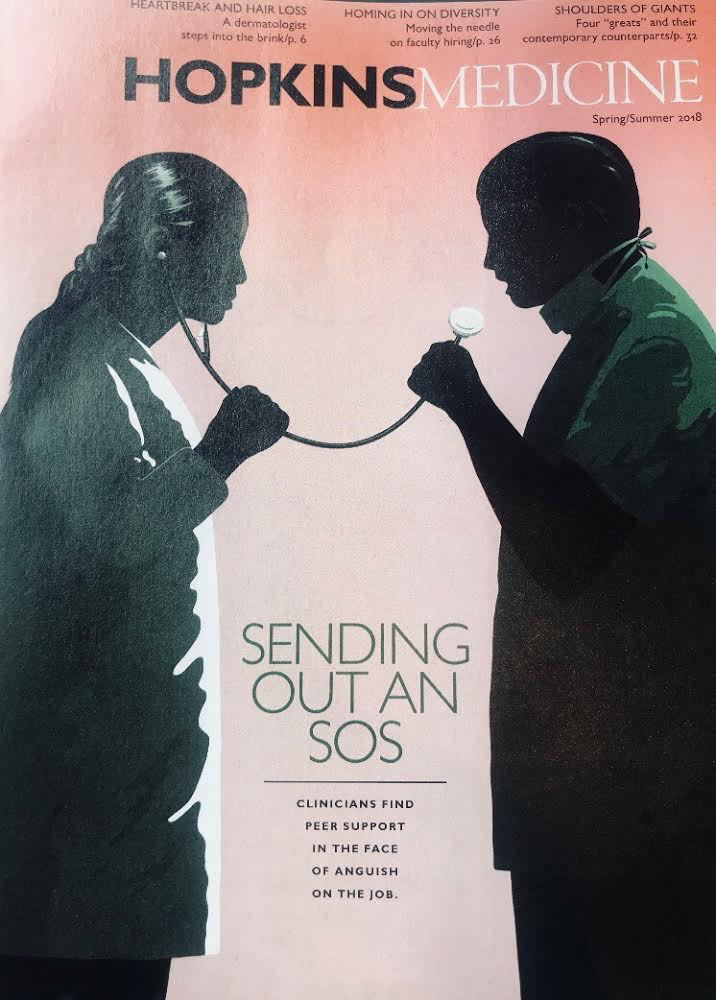 RISE recognised on the cover of the hospital magazine.