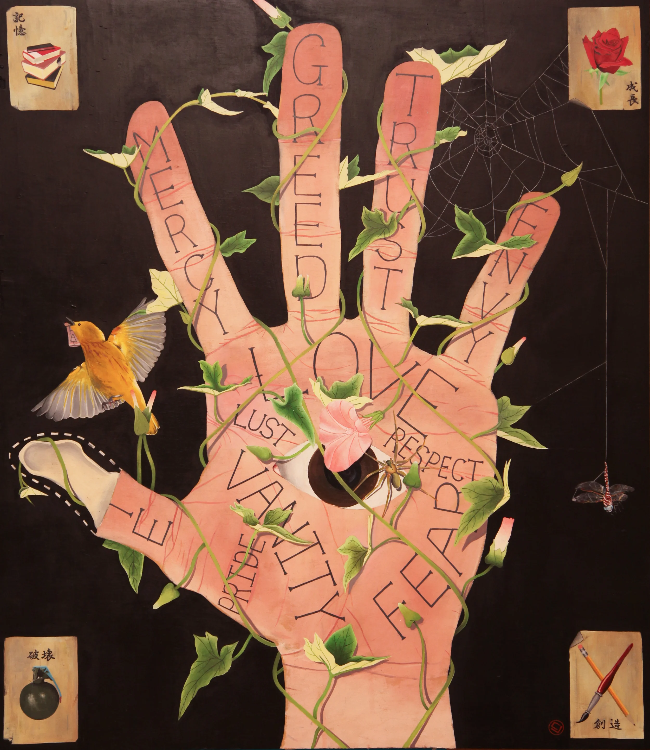 Tarot Hand (31x36)