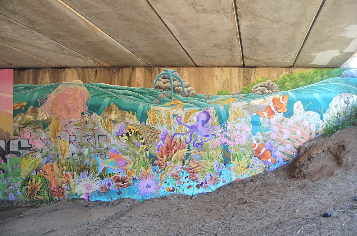 urban sea wall