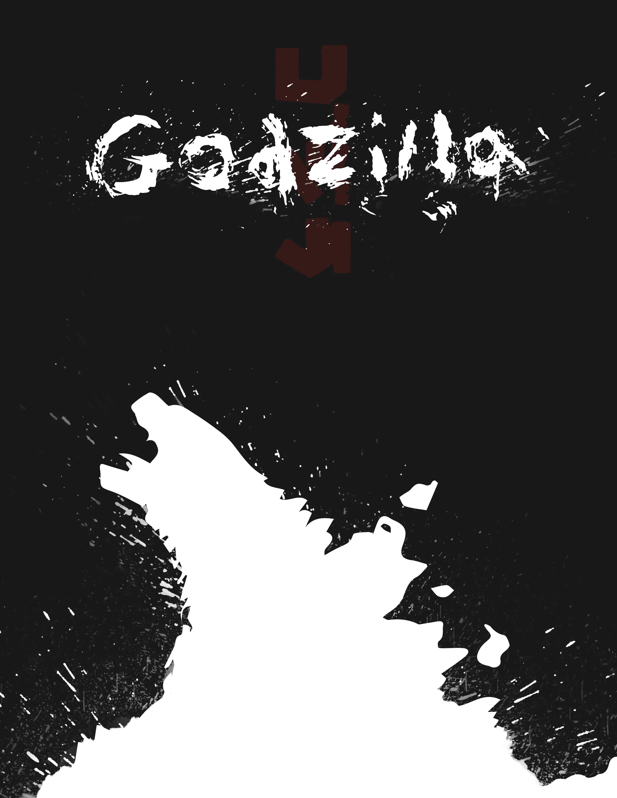 Hand Drawn Type with a toothbrush