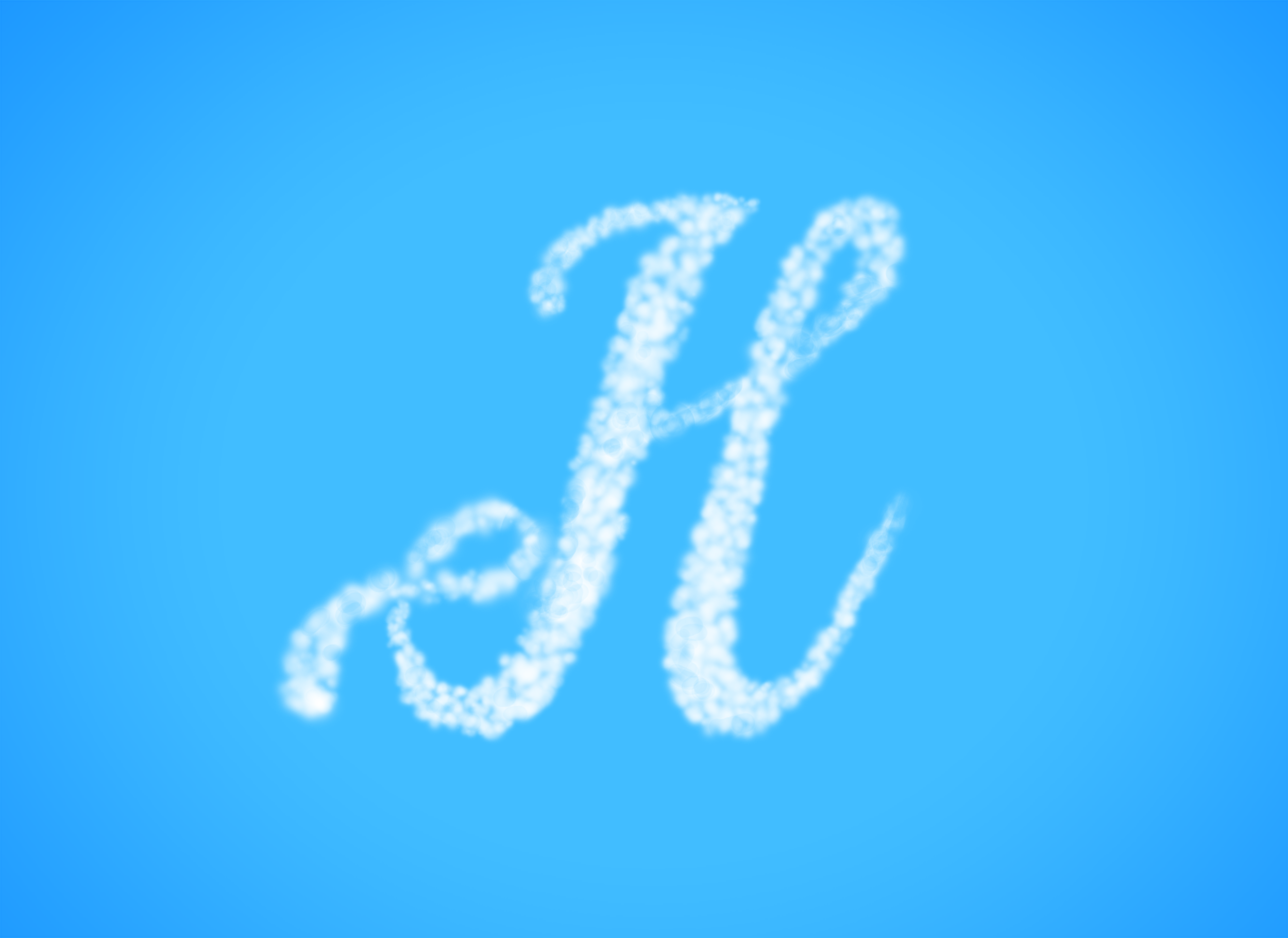 H is for Higher Inpsired by Gary Vees advice dirt and clouds (psd) 