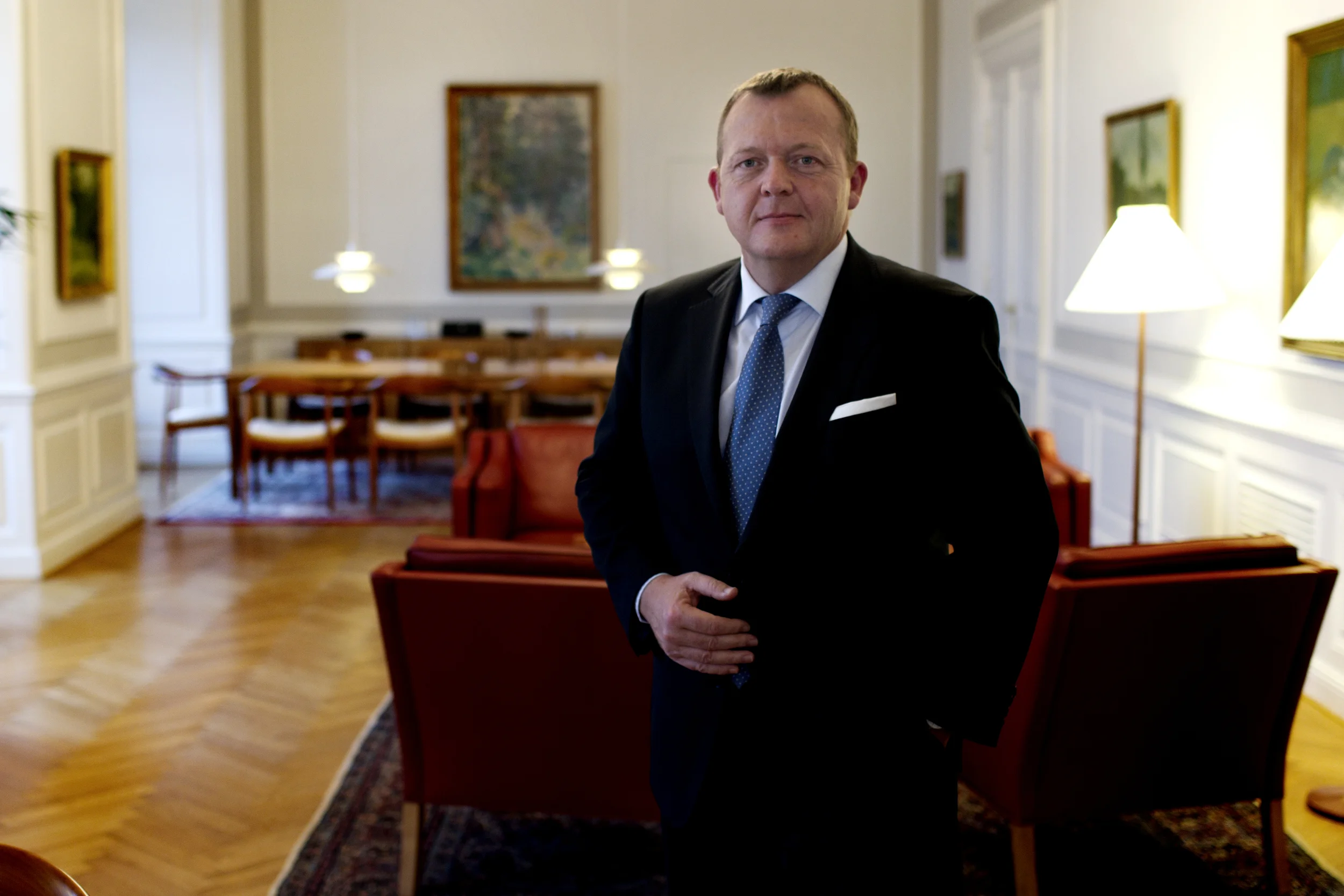 Portrætfoto af Lars Løkke Rasmussen