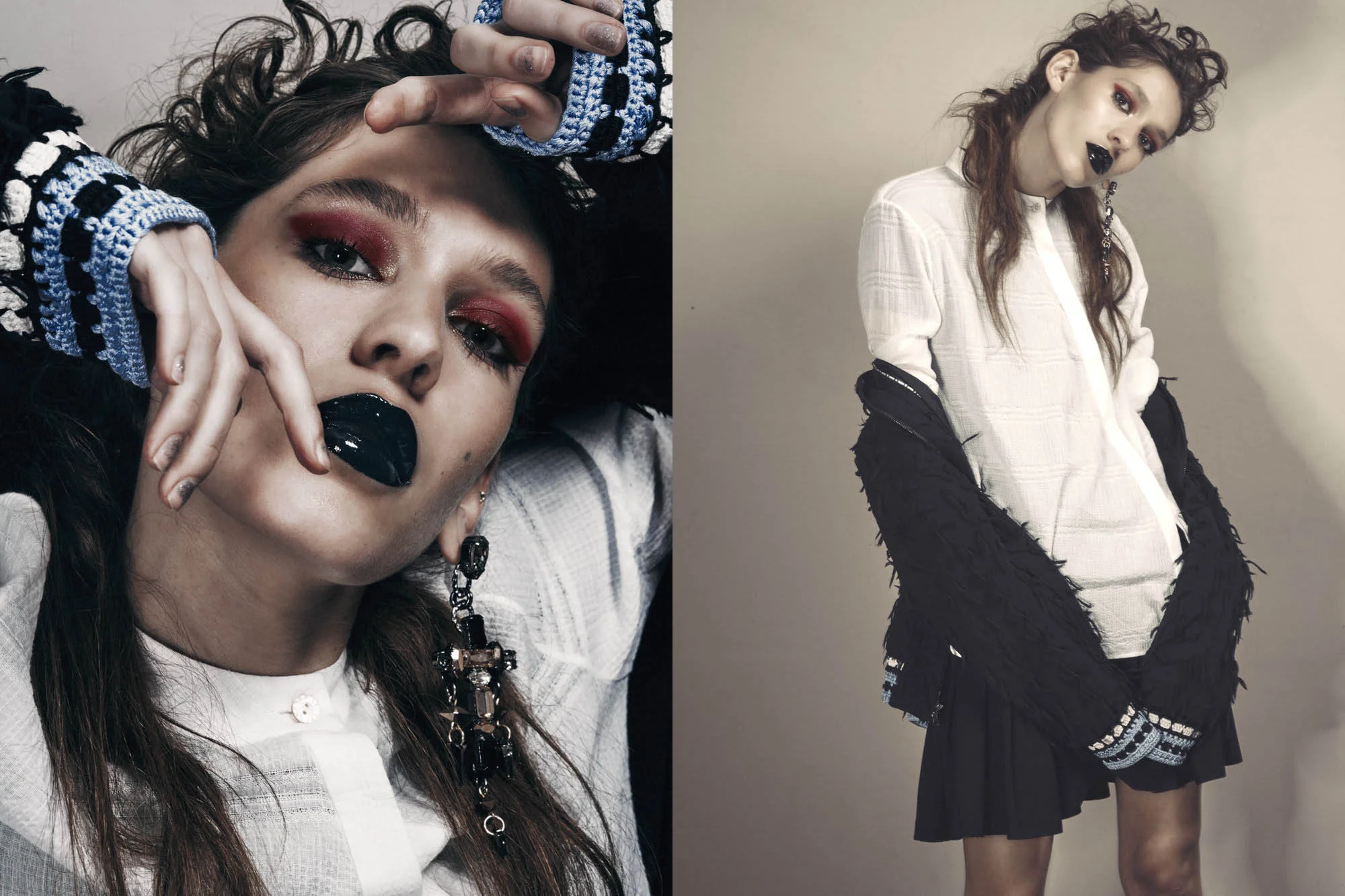  ben duggan, ben duggan photography, damaged magazine, damaged, damaged goods, zarina, zarina nares, vision los angeles, vision models, douglas van laningham, photogenics, photogenics army 