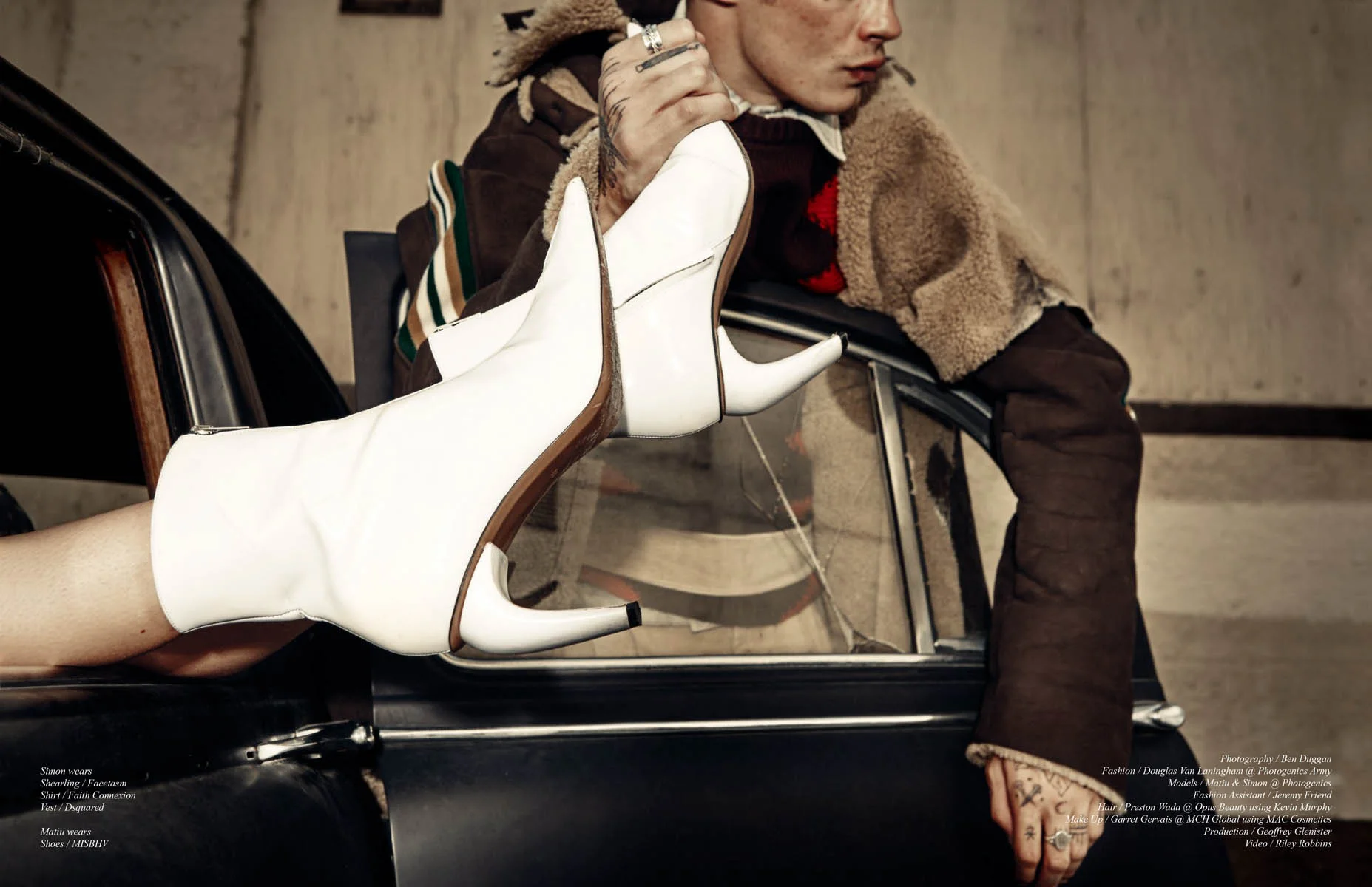  ben duggan, ben duggan photography, schon, schon magazine, douglas van laningham, simon kotyk, svetlana matiu, photogenics, photogenics army, preston wada, garret gervais, mch global, opus beauty,  