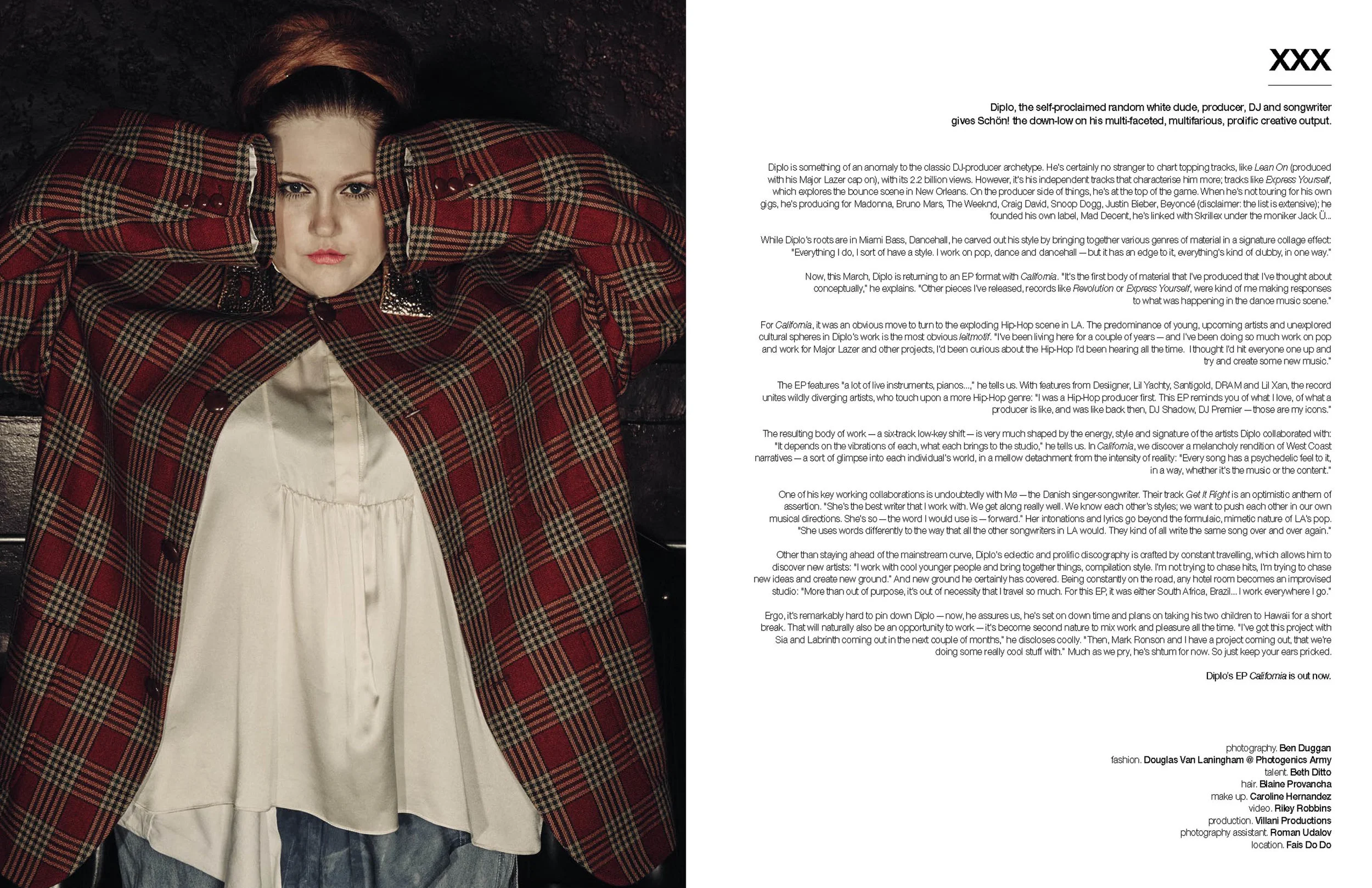  ben duggan, ben duggan photography, ben duggan photographer, schon, schon magazine, work it, beth ditto, douglas van laningham 