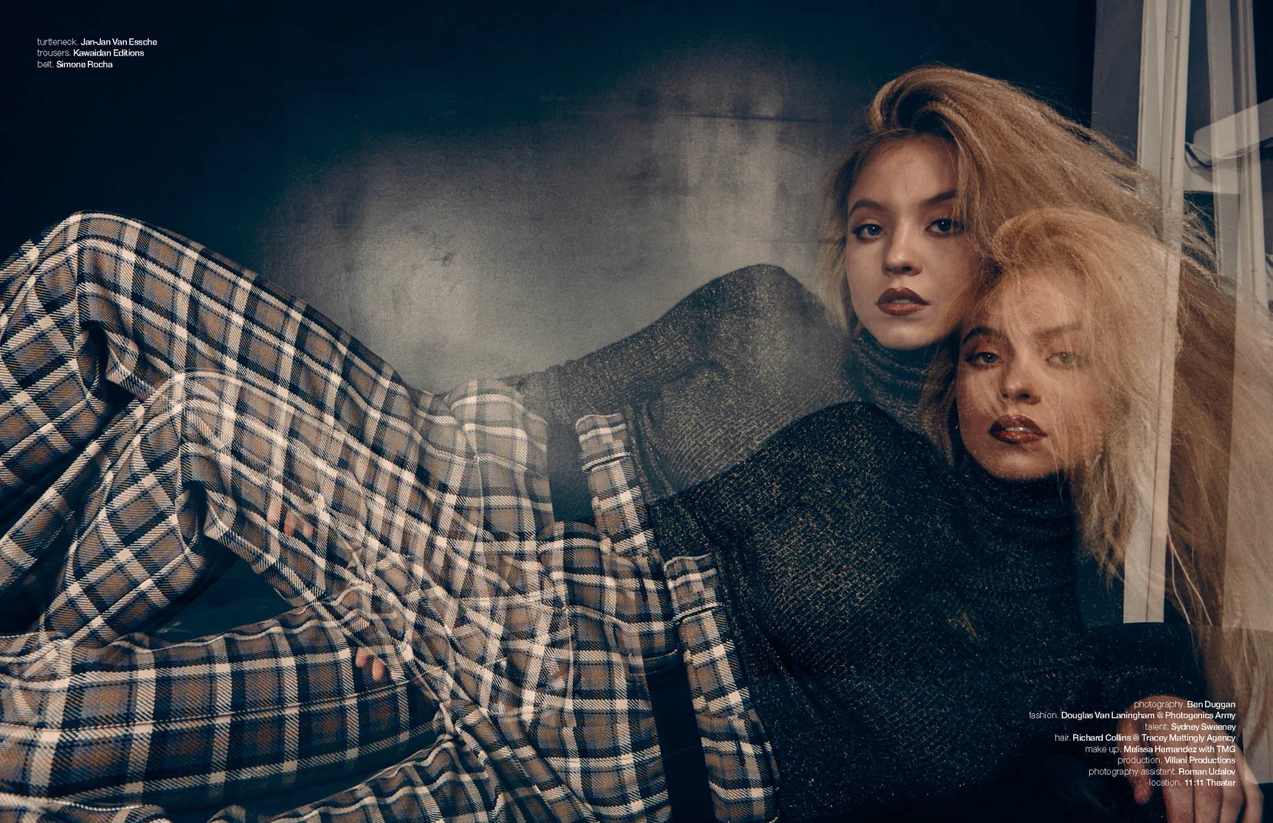  ben duggan, ben duggan photography, ben duggan photographer, schon magazine, schon, schon!, douglas van laningham, sydney sweeney, villani productions, 