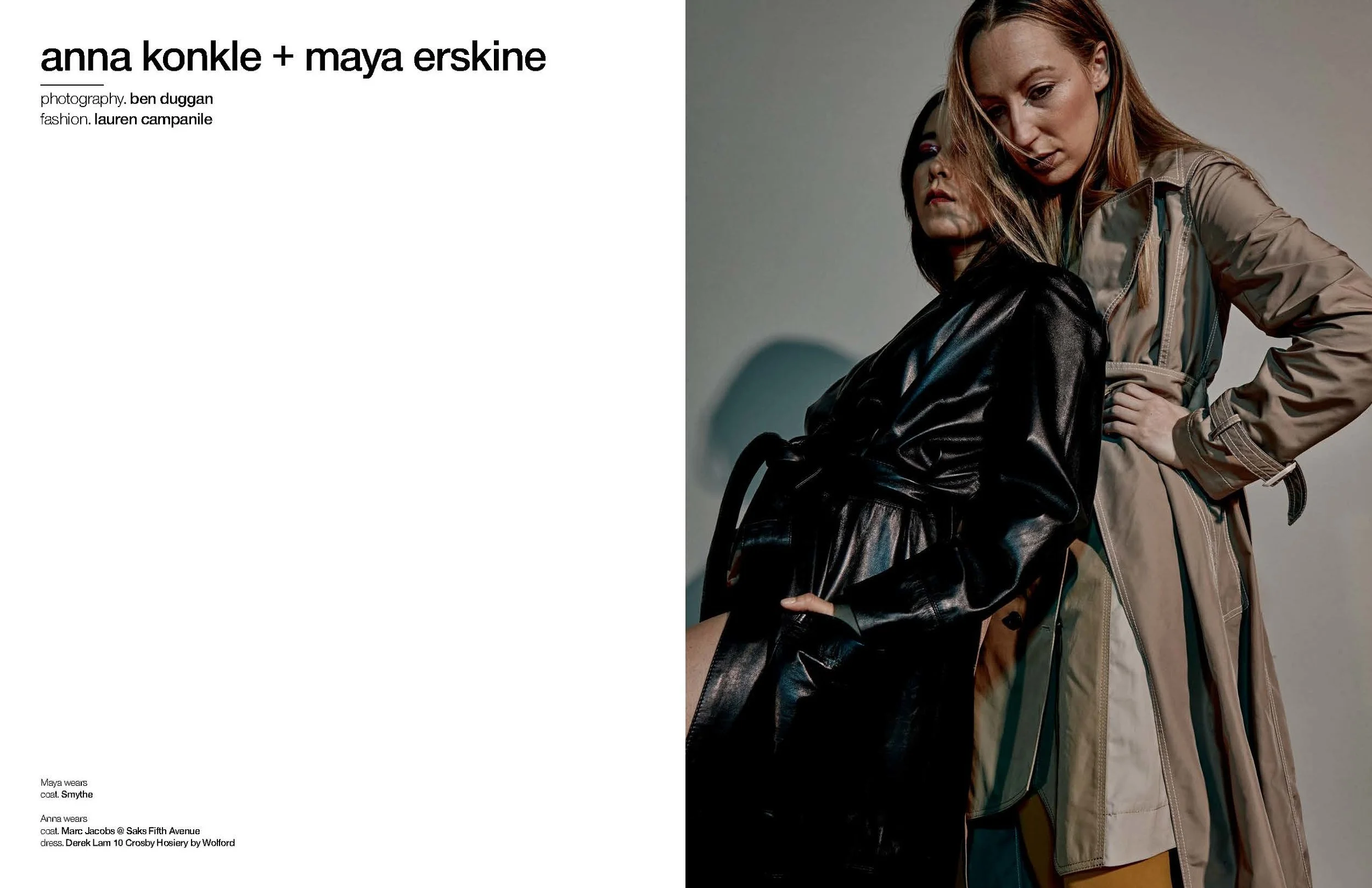  ben duggan, ben duggan photography, ben duggan photographer, maya erskine, anna konkle, pen15, schon magazine, schon, 