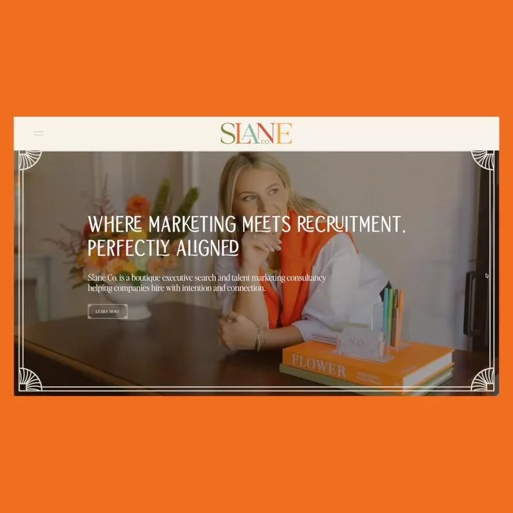 New web experience for @slane_co 🚀

We partnered with Slane Co. to bring their mission of hiring with intention and connection to life online, designing a site that reflects their boutique, values-driven approach to executive search and talent marke
