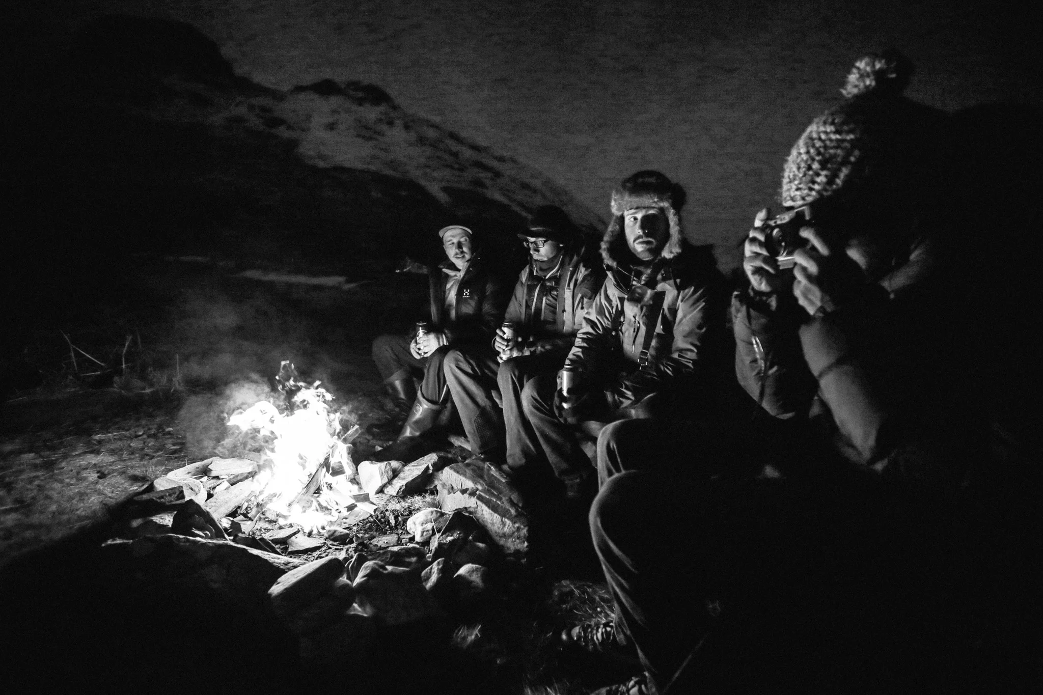 BEER & CAMPFIRE. PERFECT
