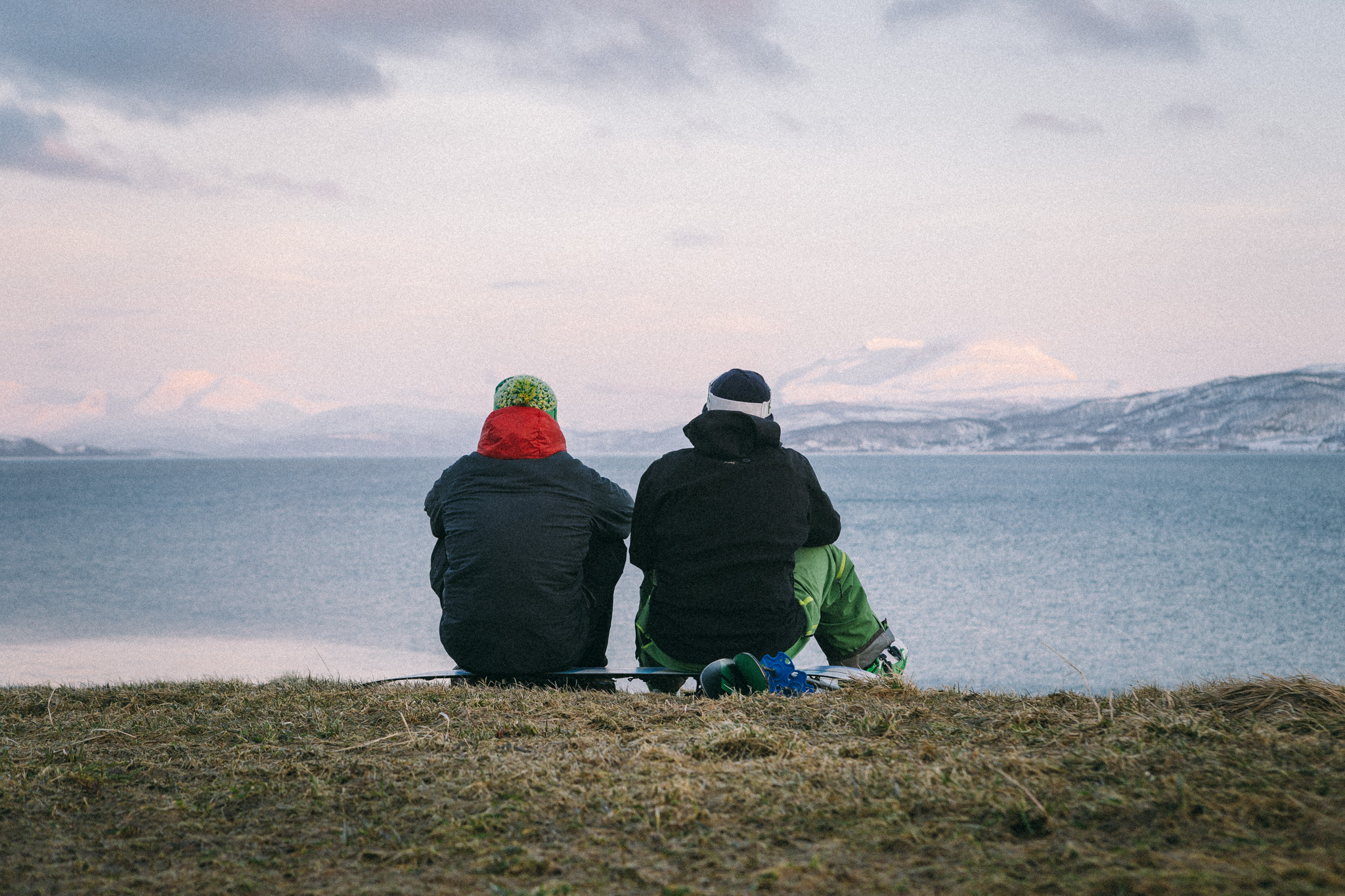 FISHING, SKIING, FISHING, SKIING. BREAK, ENJOY SUNSET. REPEAT.