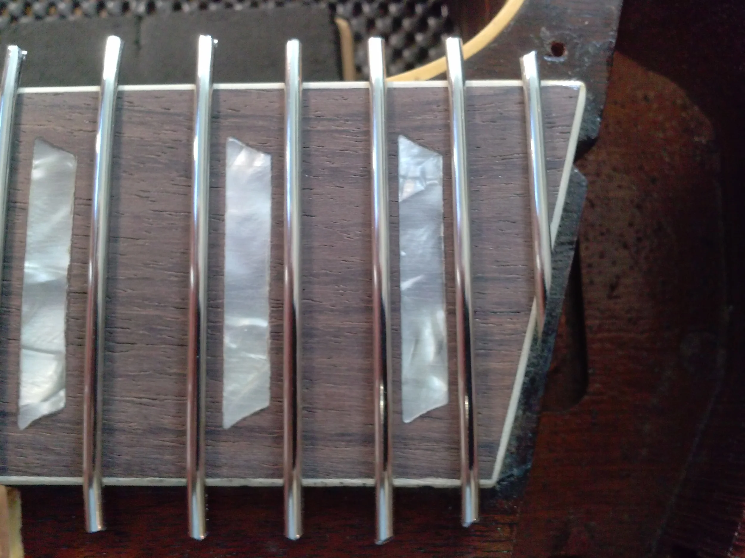 GTS Tulsa guitar repair, refret