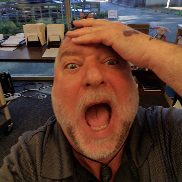 Things I do at work #4. What foolish act have you done at work recently? Here's what I did the other day! Shortly after a not so great lunch I had a VOMMITY BURP. Ew. So I email my BFF, a coworker, subject line EW VOMMITY BURP! About ten minutes later my supervisor emails stating he was sure I didn't mean to email the supervisor email group with that. Yikes panic crawl under desk and assume fetal position. I emailed the manager/supervisor group EW VOMMITY BURP! LOL I'm still here... #gregwharton #whartongreg #instagay #namasgay #workemailgonewrong #thingsidoatwork