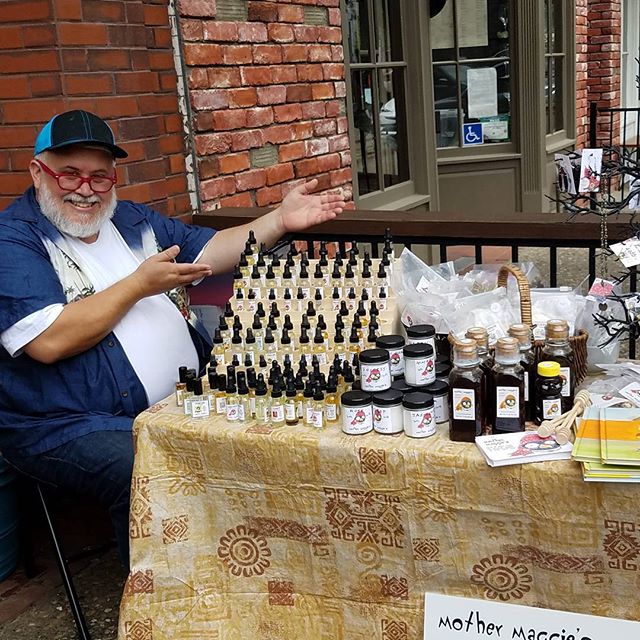 At Made Local in Santa Rosa with Ian/Papa C 12-4 right now! #gregwharton #whartongreg #mothermaggies #madelocalmarket #santarosa #popup