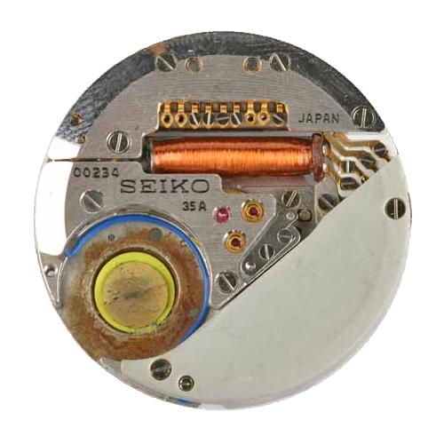 Seiko Quartz caliber 35A used in the 1969 Astron