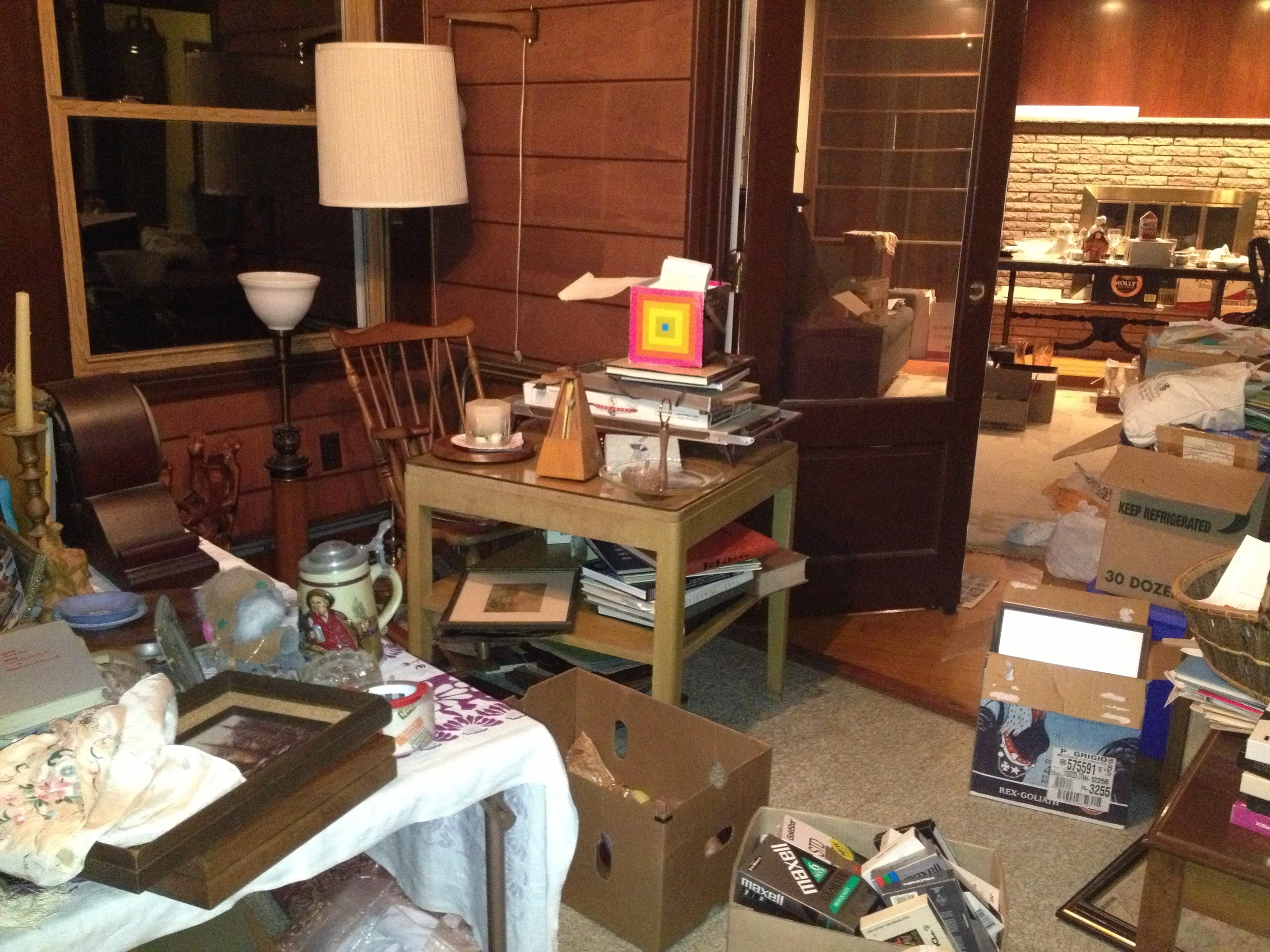 Organization of items in progress