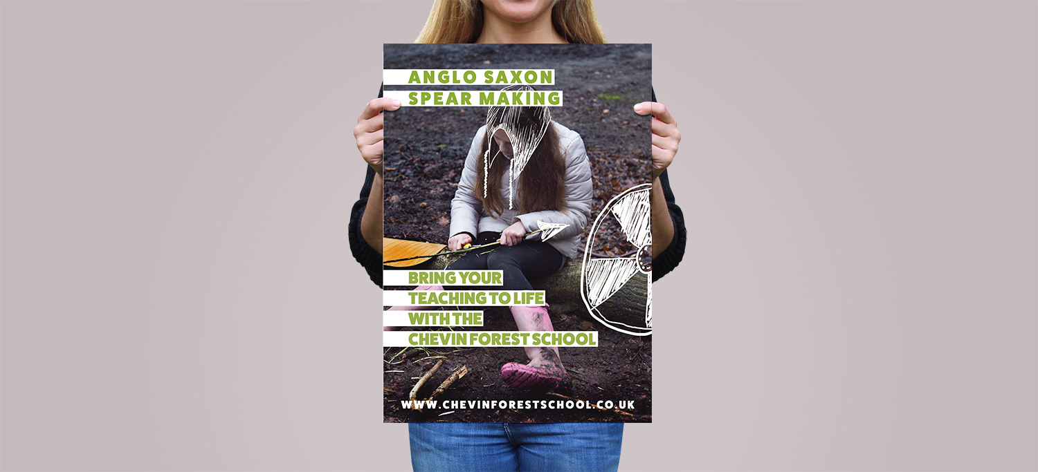 School poster designed to collaborate with teachers