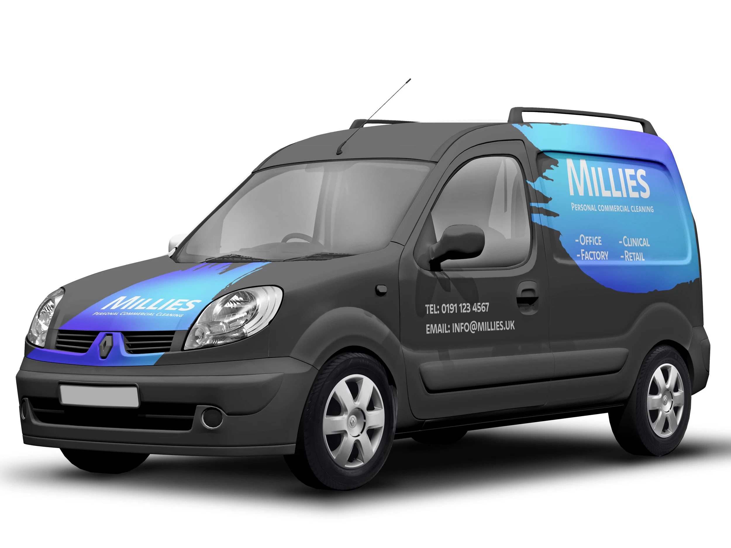Vehicle Livery Mockup for Millies Commercial Cleaning - by THAT Branding Company - Creative Design and Branding Agency in Newcastle Gateshead and Durham.jpg