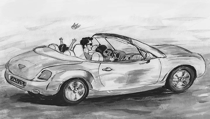 Fast Inktober Car
