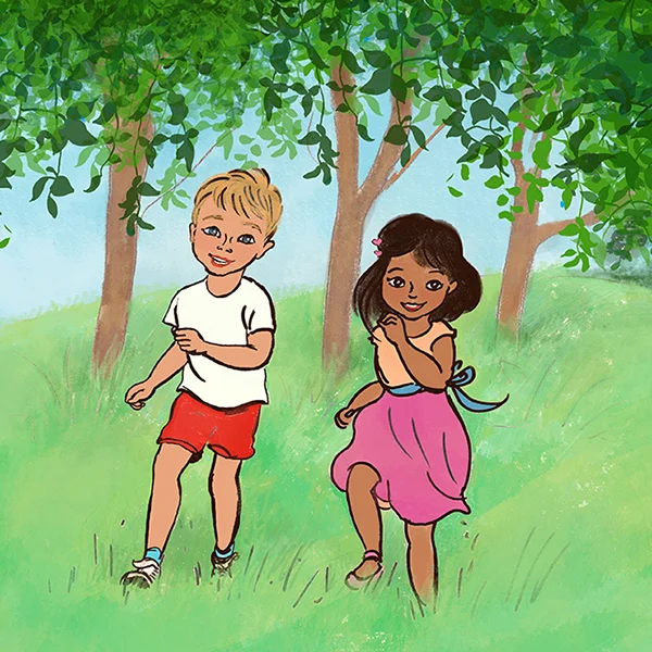 Raffi and Gracie running mini.jpg
