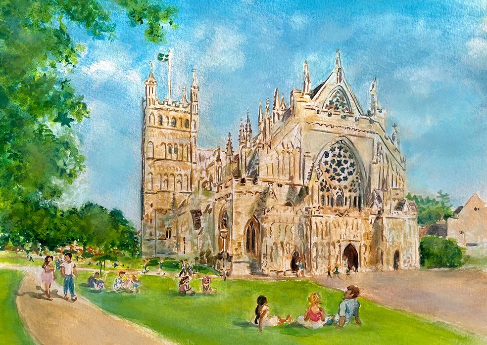 Cathedral Green Scene