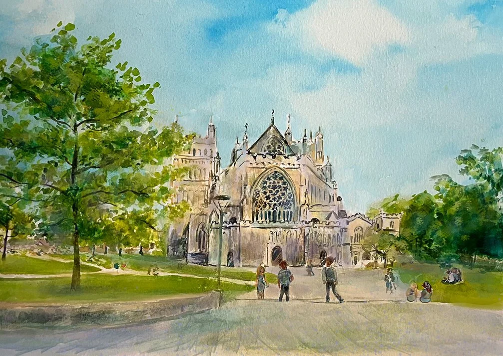 Exeter Cathedral, the Saga Continues