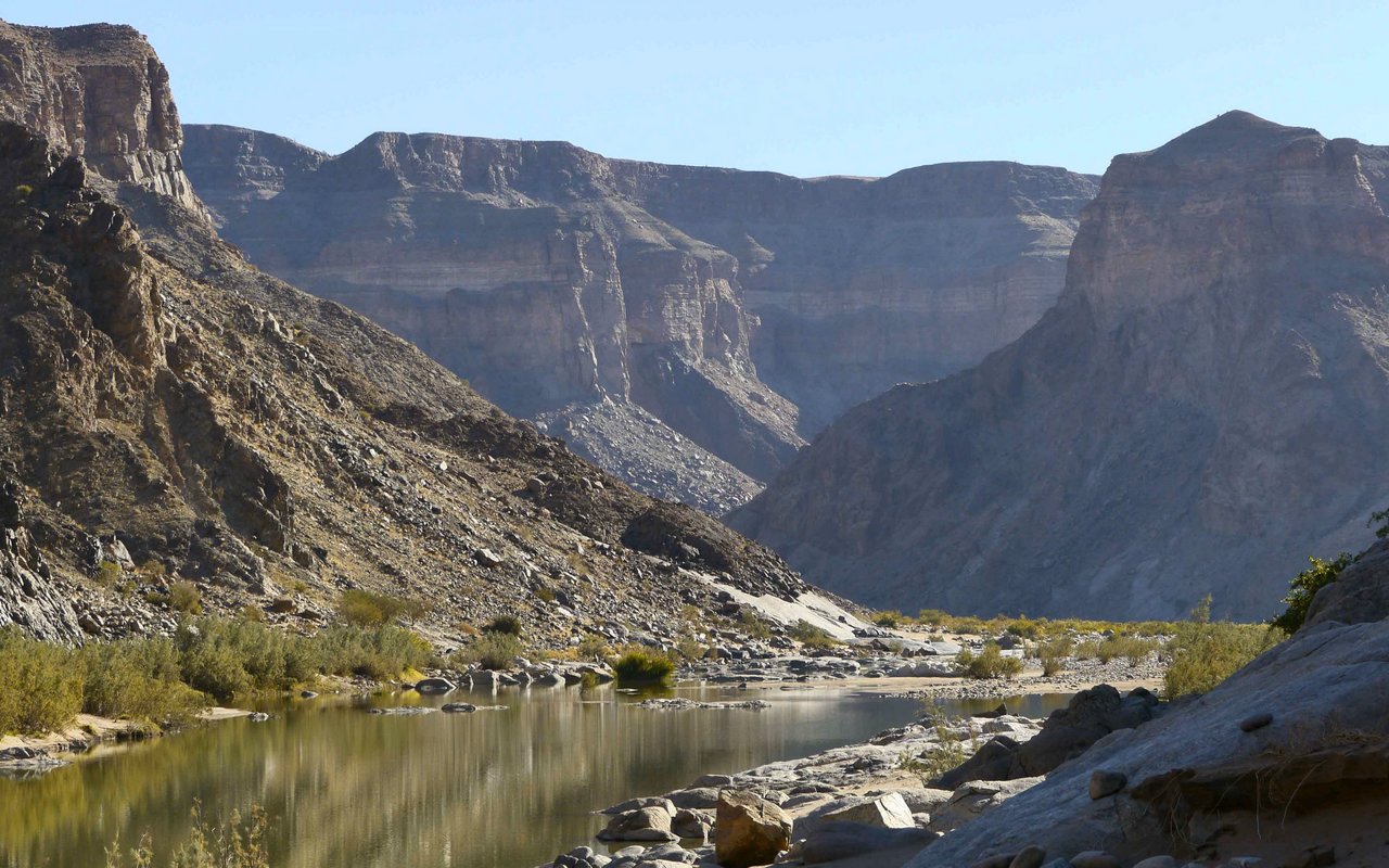 The Fish River Canyon