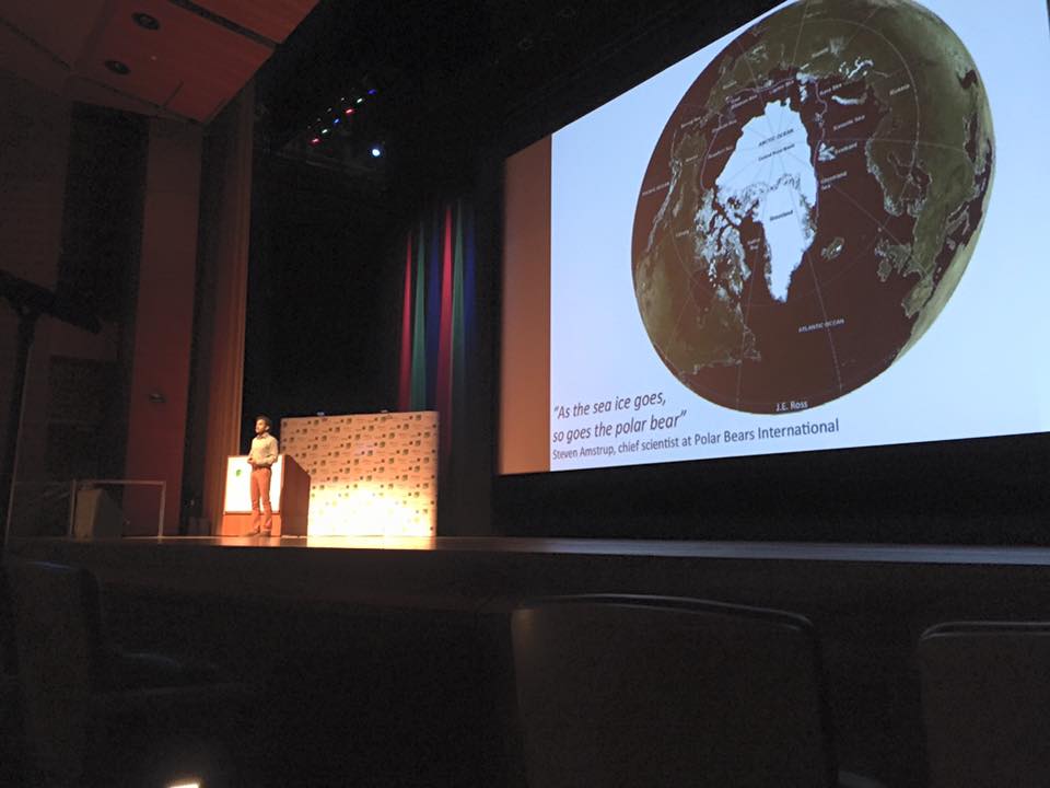 "The rapid loss of the polar icecaps affect our entire planet and is something we simply cannot ignore any further"-Explorer and Filmmaker Vijay Shah at his WEP 2016 Keynote Lecture 'Climate Change through the eyes of a Polar Explorer'.