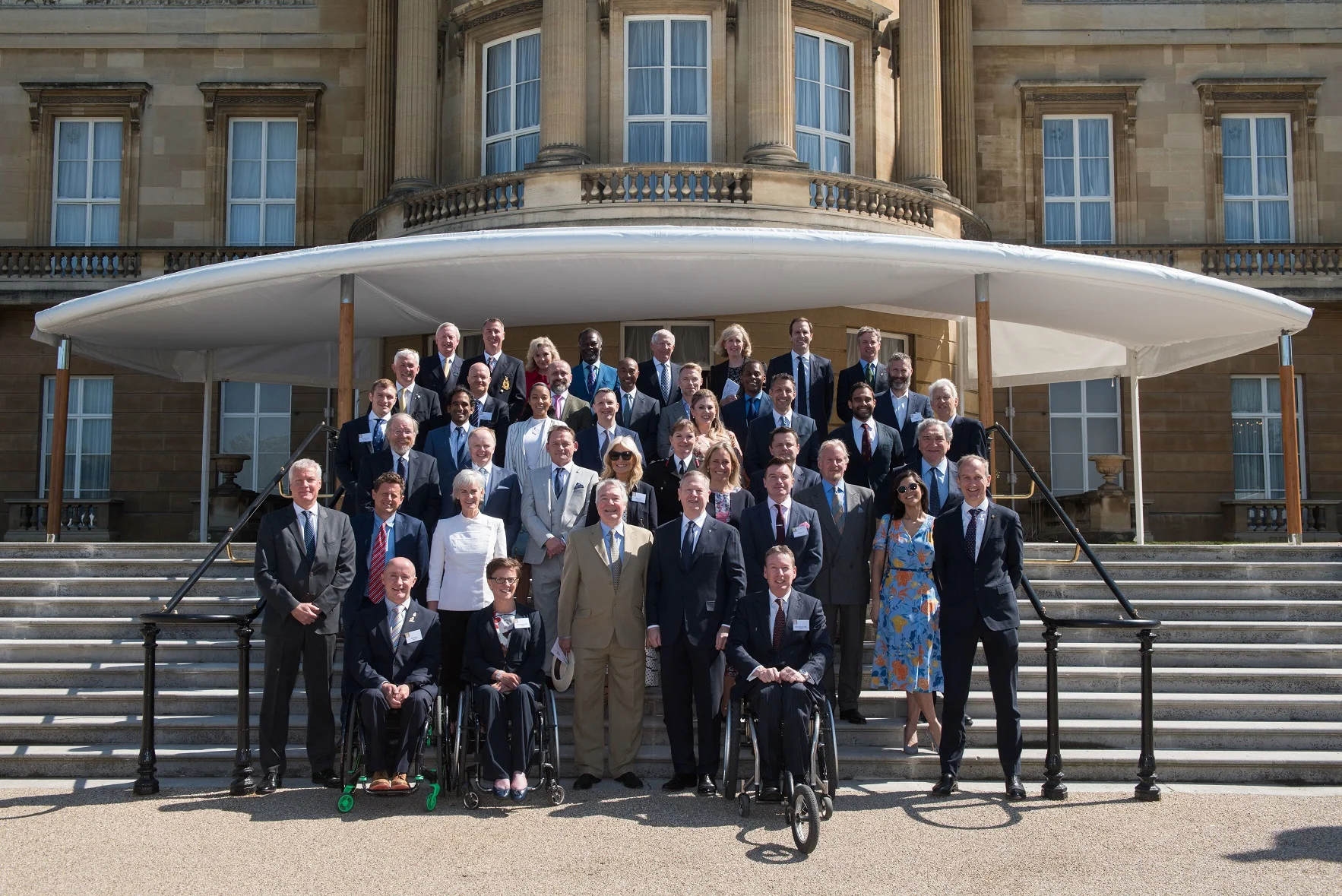 Duke of Edinburgh Award presenters