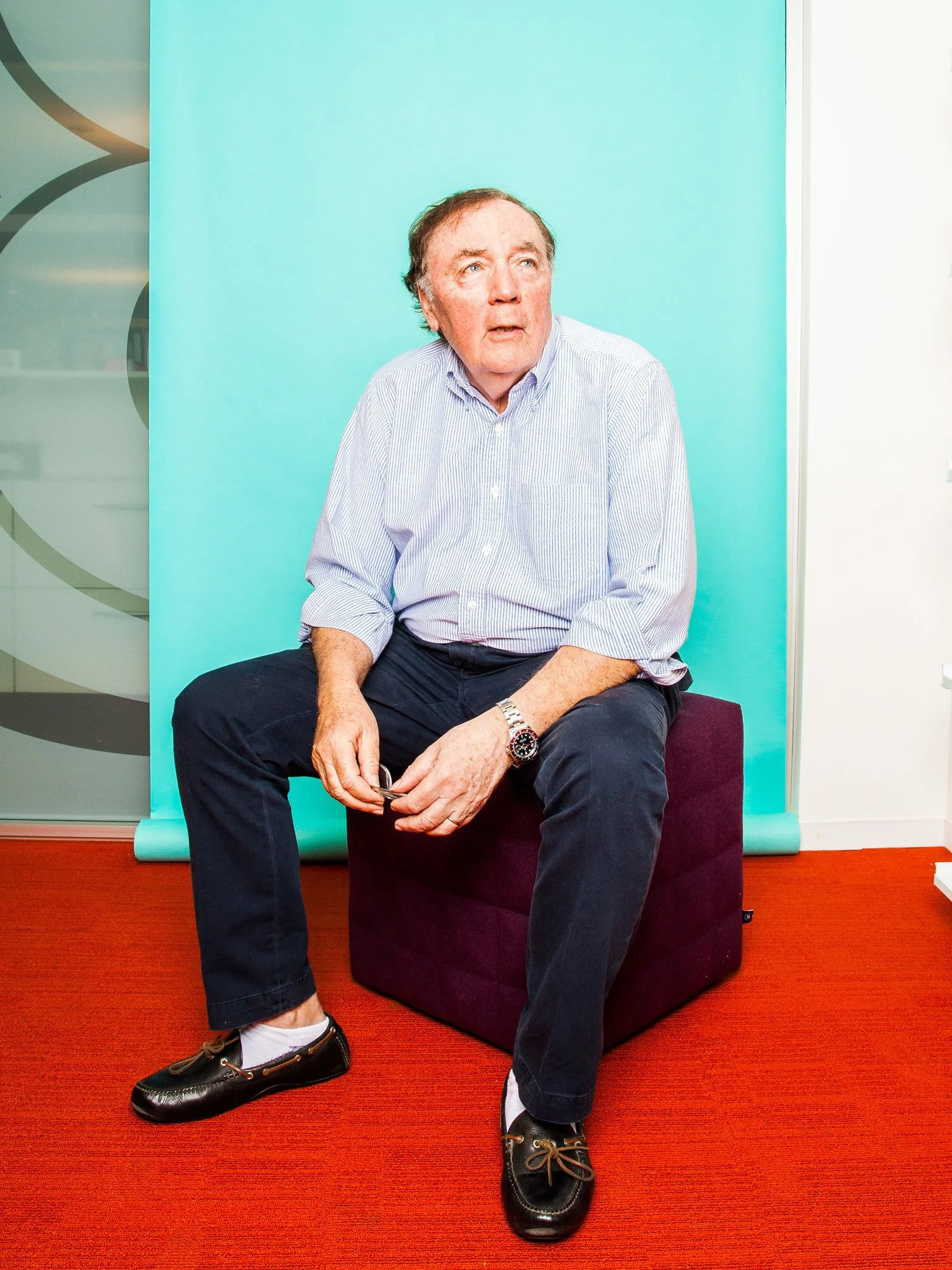 James Patterson for Mental Floss