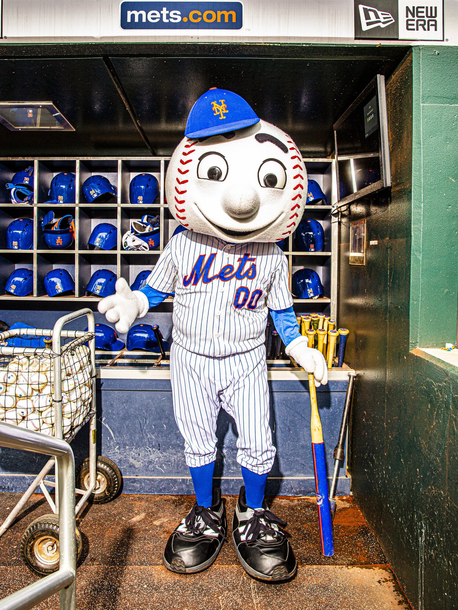 Mr. Met for Men's Health Magazine