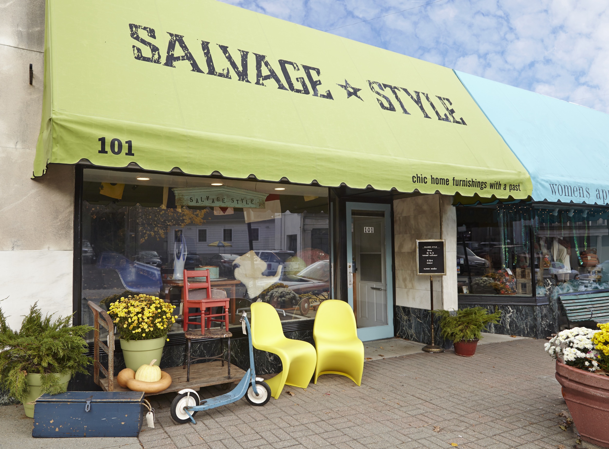 Salvage Style A Vintage And Mid Century Furniture Shop In