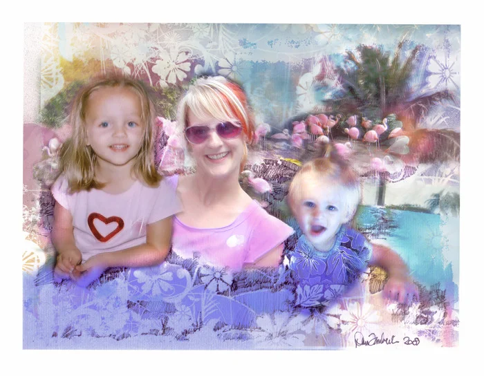 Anna & the Lil Girls 2009 ● Giclee Print $100.