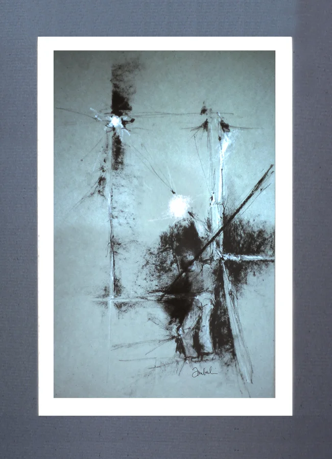 Trapeze Worker Light 1968 ● Giclee Print $150.