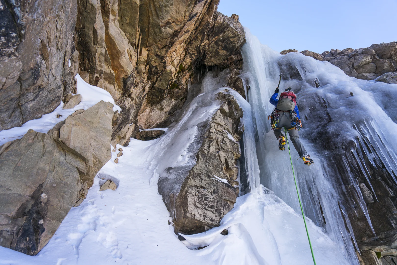Uintas - Siren Song - Ostler Peak, Amethyst Basin first ascent - October 2017