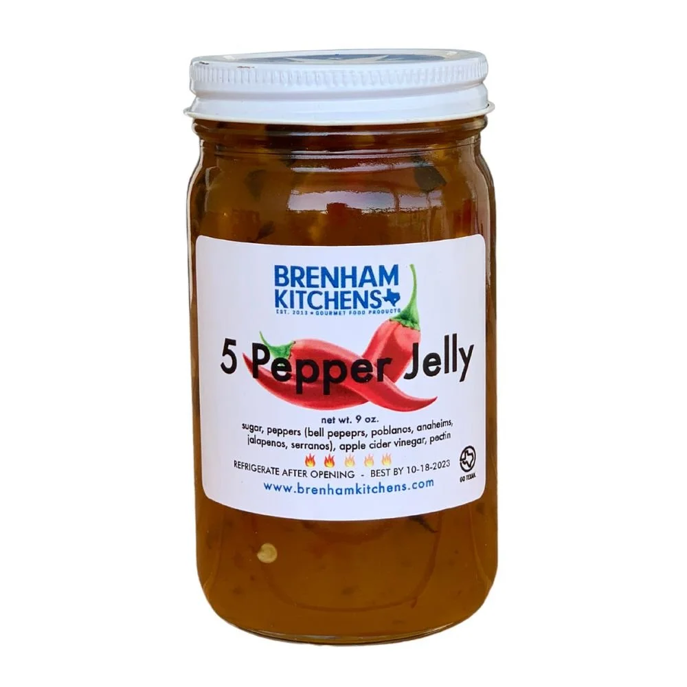 5 Pepper Jelly — Brenham Kitchens