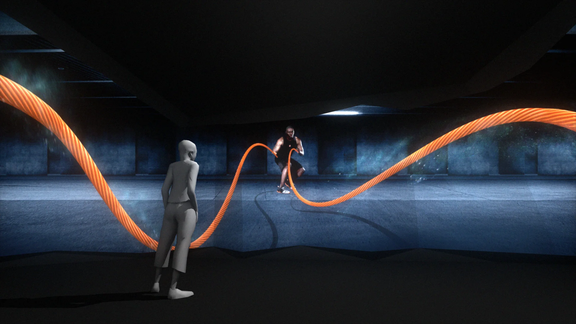 Concept design, using architectural model