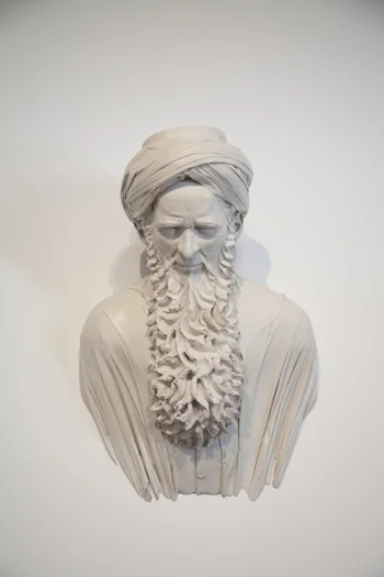 Abdul-Rahman Abdullah Wednesday’s child 2013 tinted resin, digital print, 240V chandelier 400 x 450 x 500 cm image courtesy of the artist and Dianne Tanzer Gallery + Projects