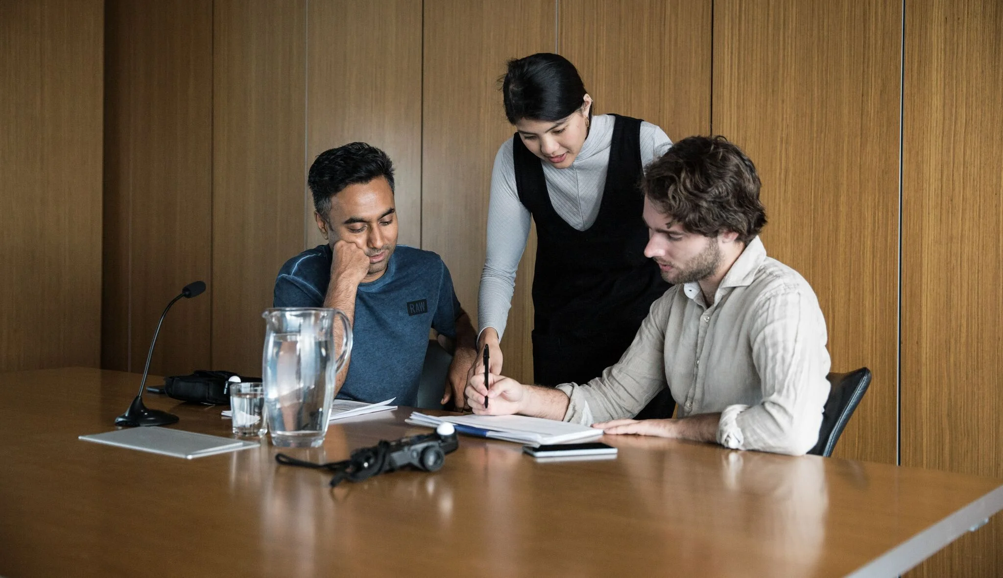On set Tribunal (2019). Photo credit: Liang Xu.