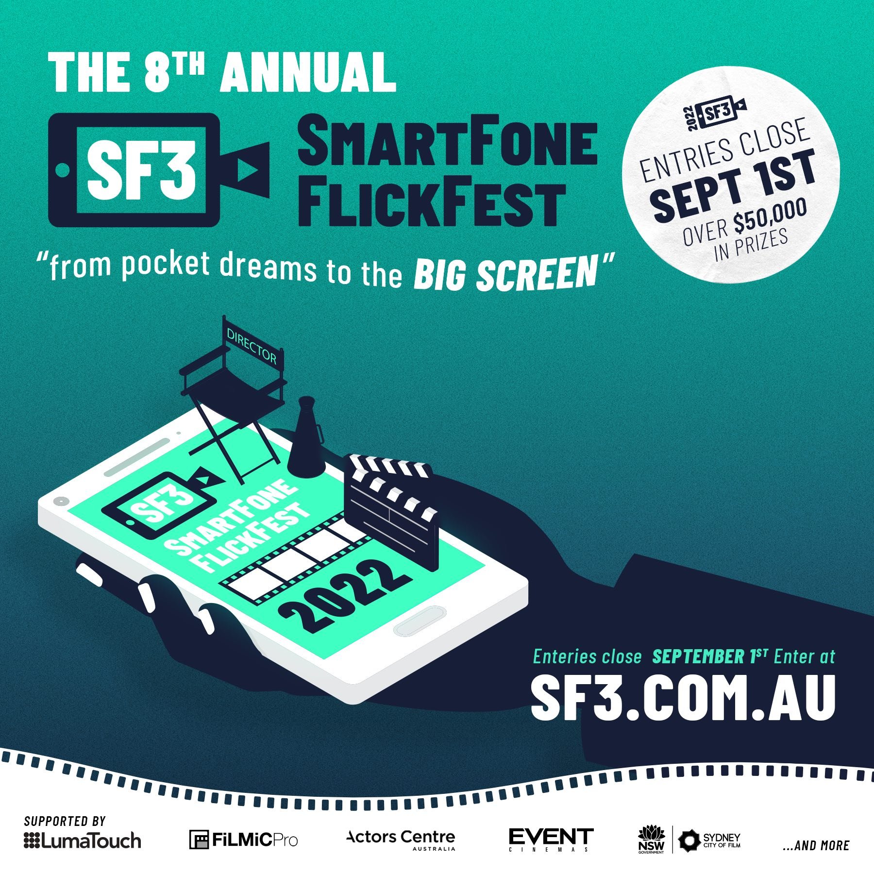 SF3 - The SmartFone Flick Fest is open for entries!