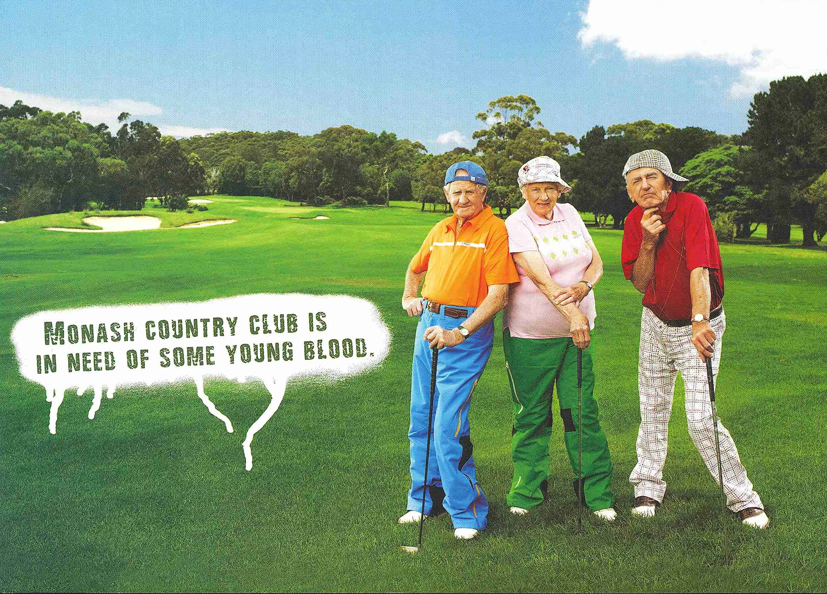 Monash Country Club Young Members drive