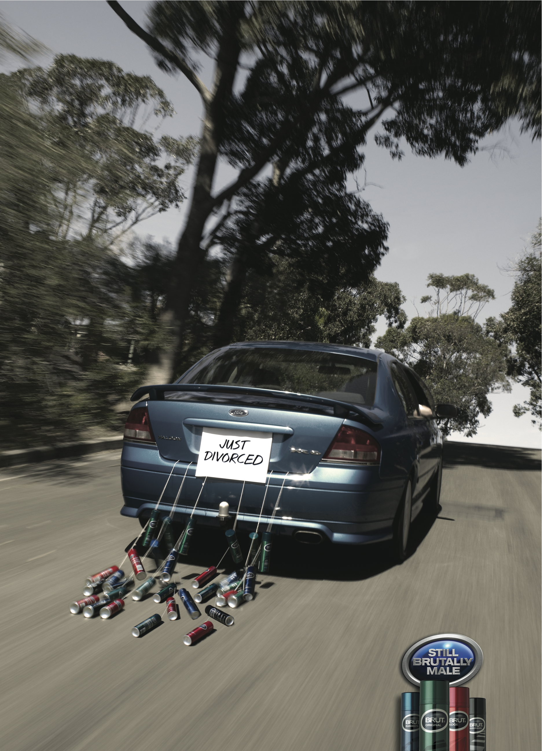 Brut Deodorant "Just Married"