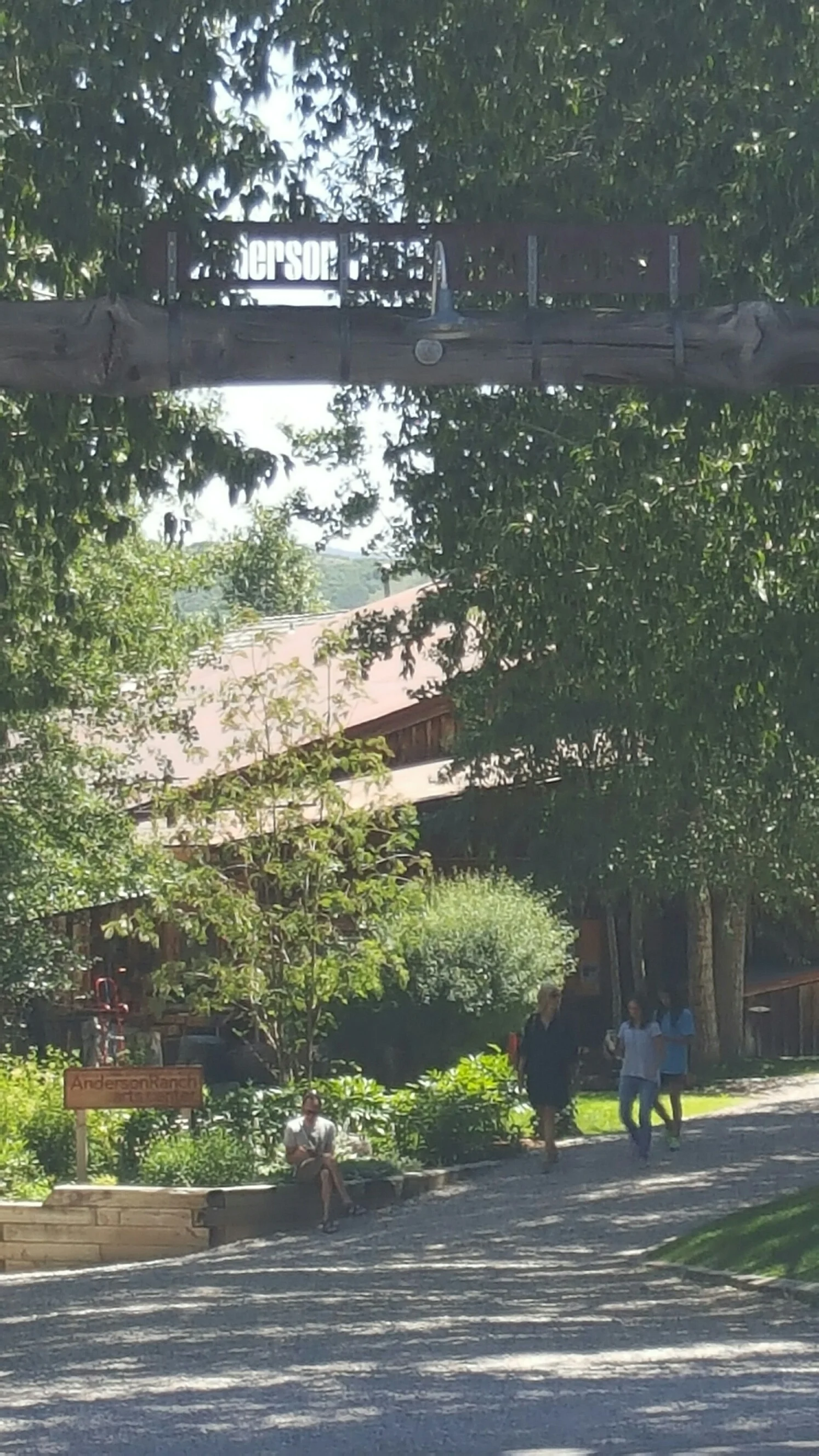 Entrance to Anderson Ranch Arts Center