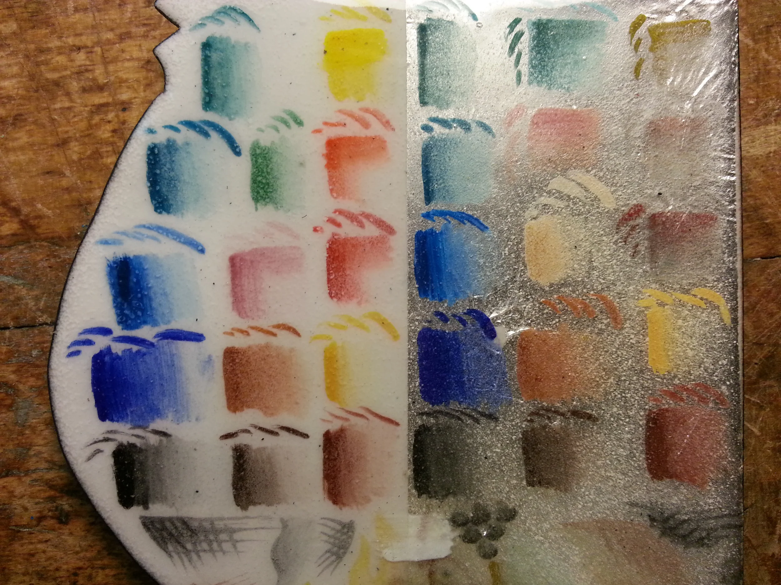 Ceramic Pigment Tests